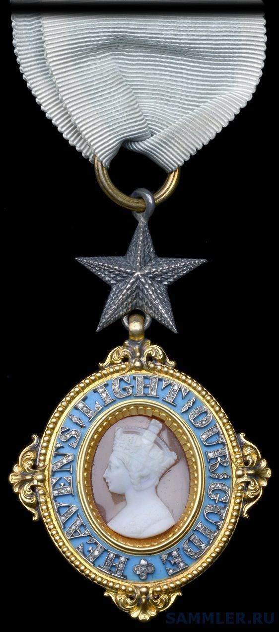 Order of the Star of India, C.S.I., Companion’s neck badge, to Edward William Perry, 1946, Garrard.jpg
