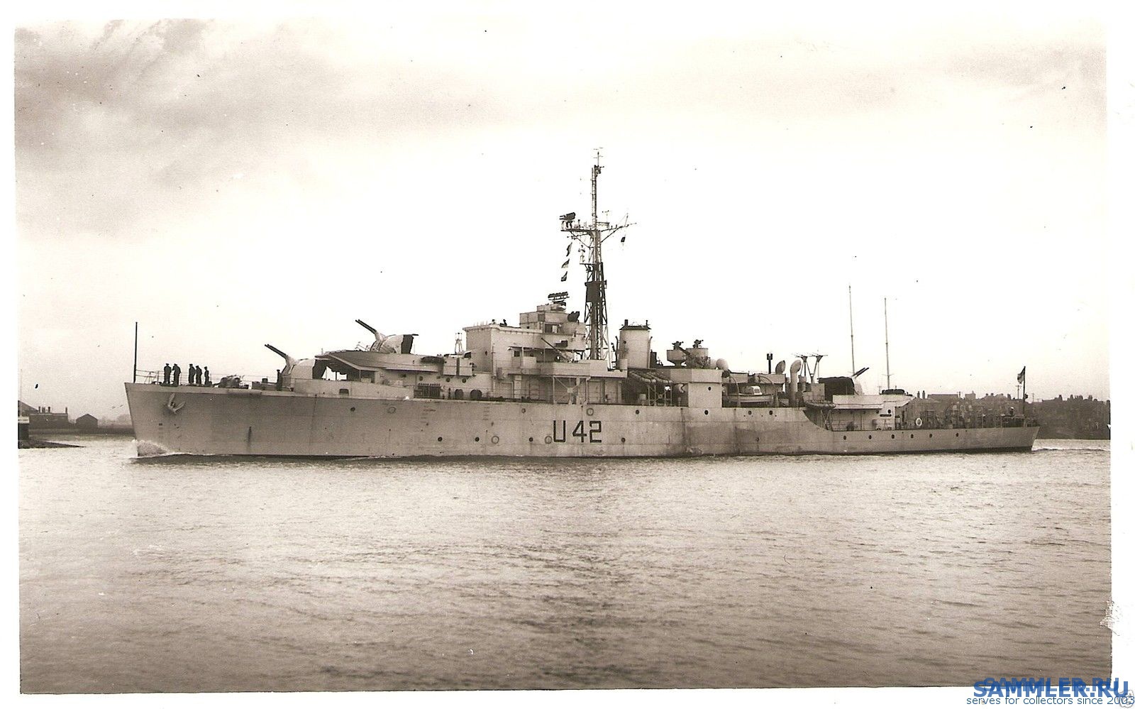 MODESTE., U42., 1946, Black Swan class sloop.JPG