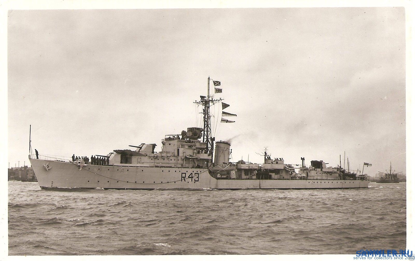 COMUS., R43., 1947, &#39;Co&#39; class destroyer.JPG