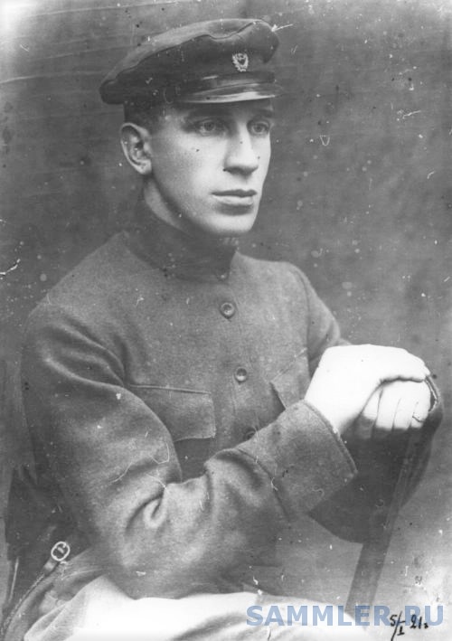 В.К. Степанов-заместитель начальника губмилиции, а затем, начальник губмилиции 1921.jpg