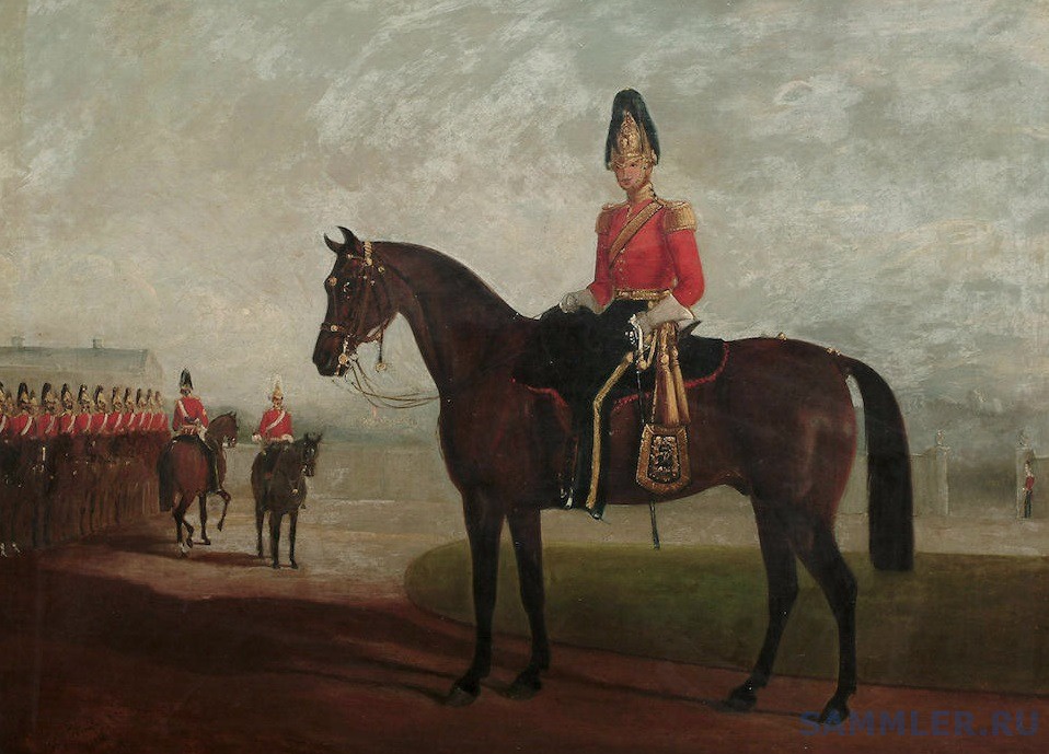 1st King’s Dragoon Guards mounted on horseback, 1856.jpg