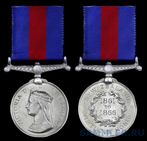 he New Zealand Medal awarded to General Sir C. M. Clarke.jpg