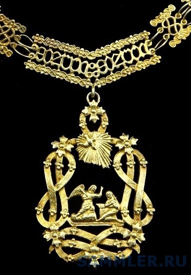 Италия_Королевство_Высший Орден Святого Благовещения_Аннунциата_Малое ожерелье и звезда.jpg