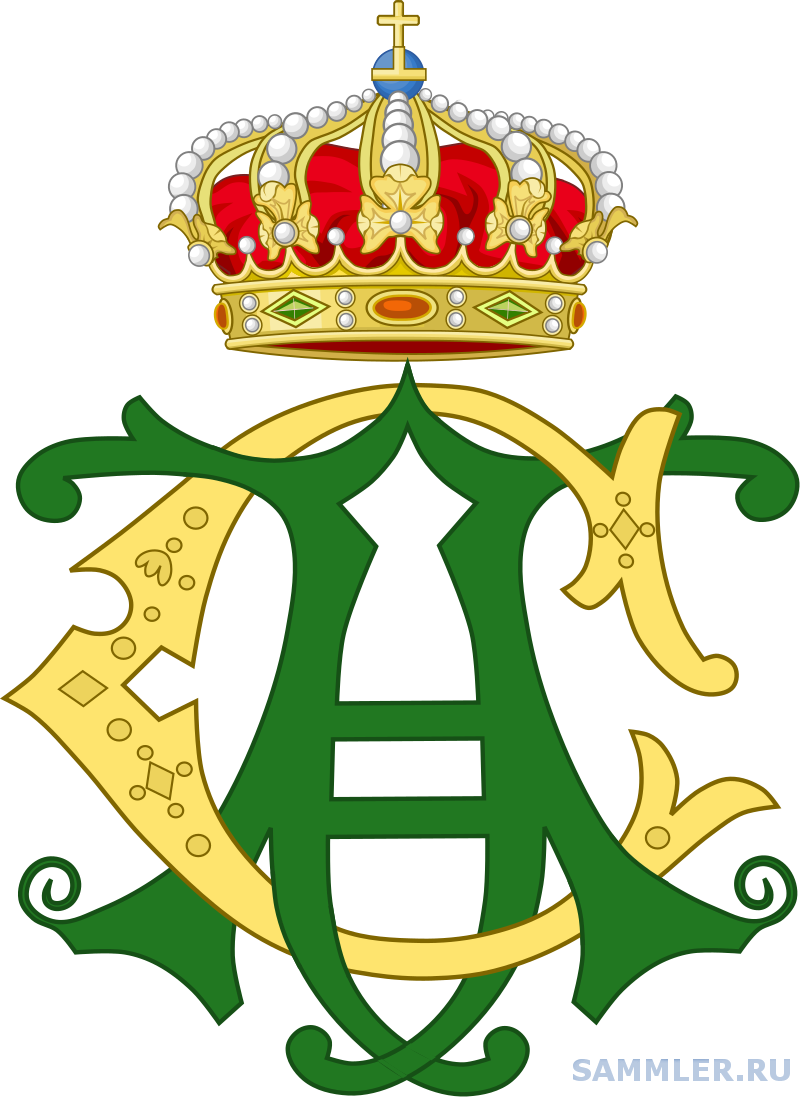 Dual Cypher of King Albert I and Queen Carola of Saxony.png
