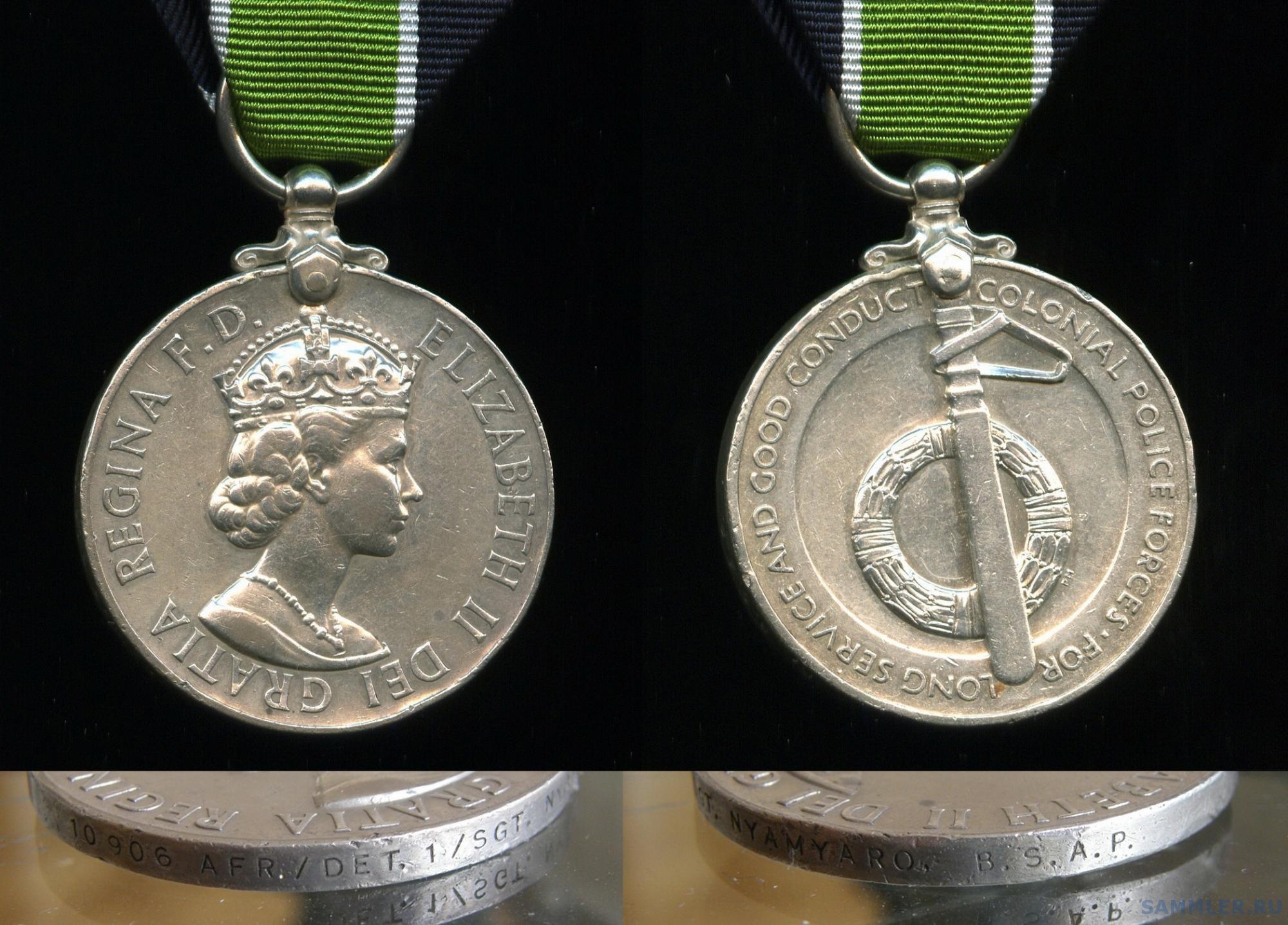 Colonial Police LS Medal to 10906 AFR.DET.1. SGT.NYAMYARO.B.S.A.P. (4).jpg
