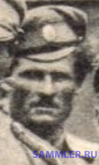 Фото офицера с ГК3 и шифровкой У времен японской интервенции. - Белое ...