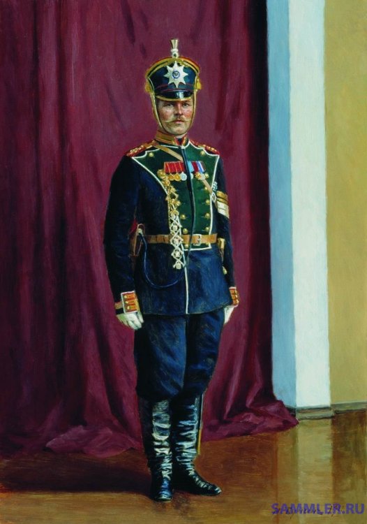 The_Lifeguard_Jaeger_Regiment_Feldwebel_Iustin_Ivanovich_in_His_Full_Dress_Uniform_by_Narkiz_Bunin_(1911).jpg