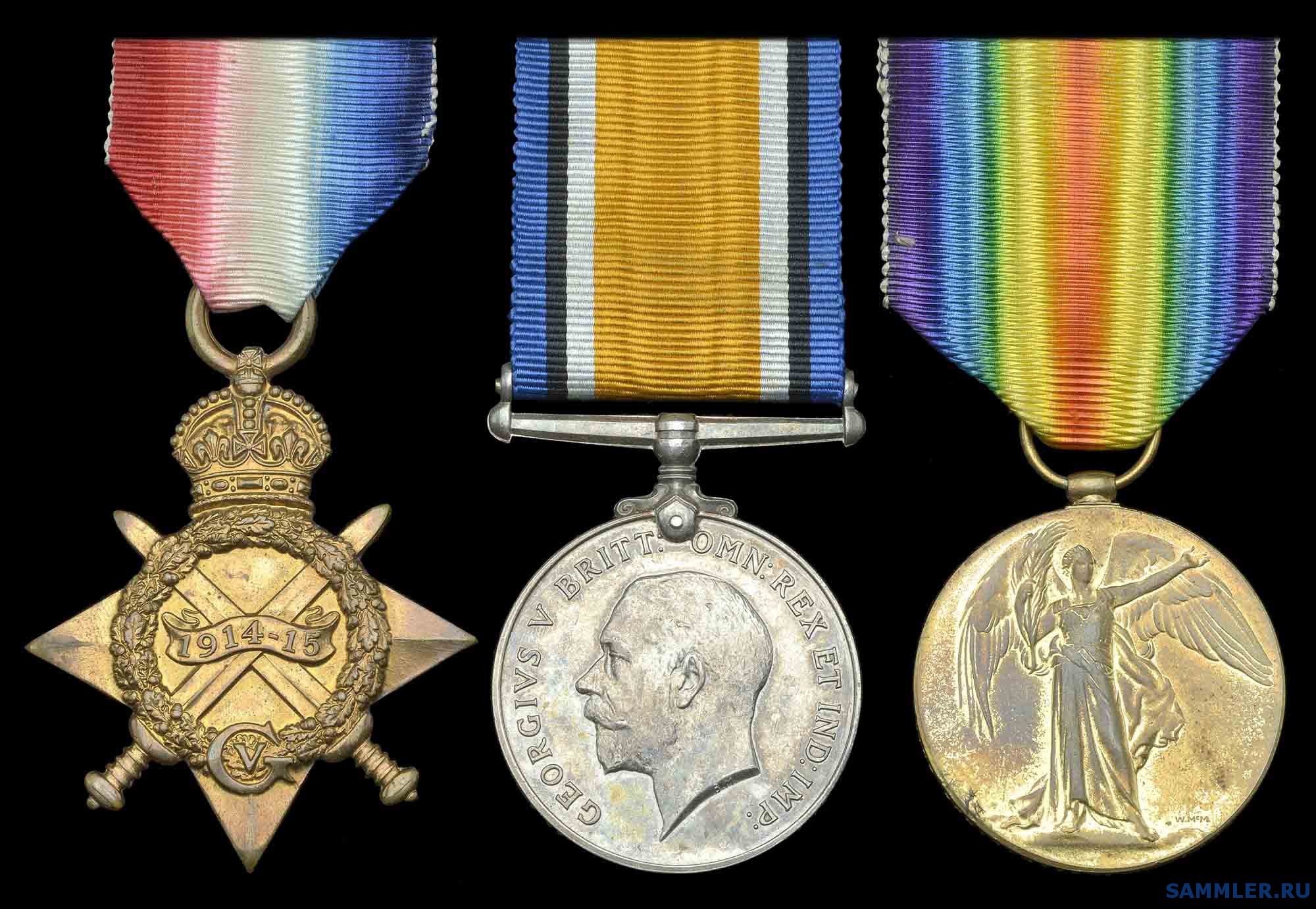 1914_15_Star__1149_Pte.Thomas_Naismith__Lanark._Yeo.___British_War_and_Victory_Medals__1149_Cpl.__Lanark._Yeo._.jpg