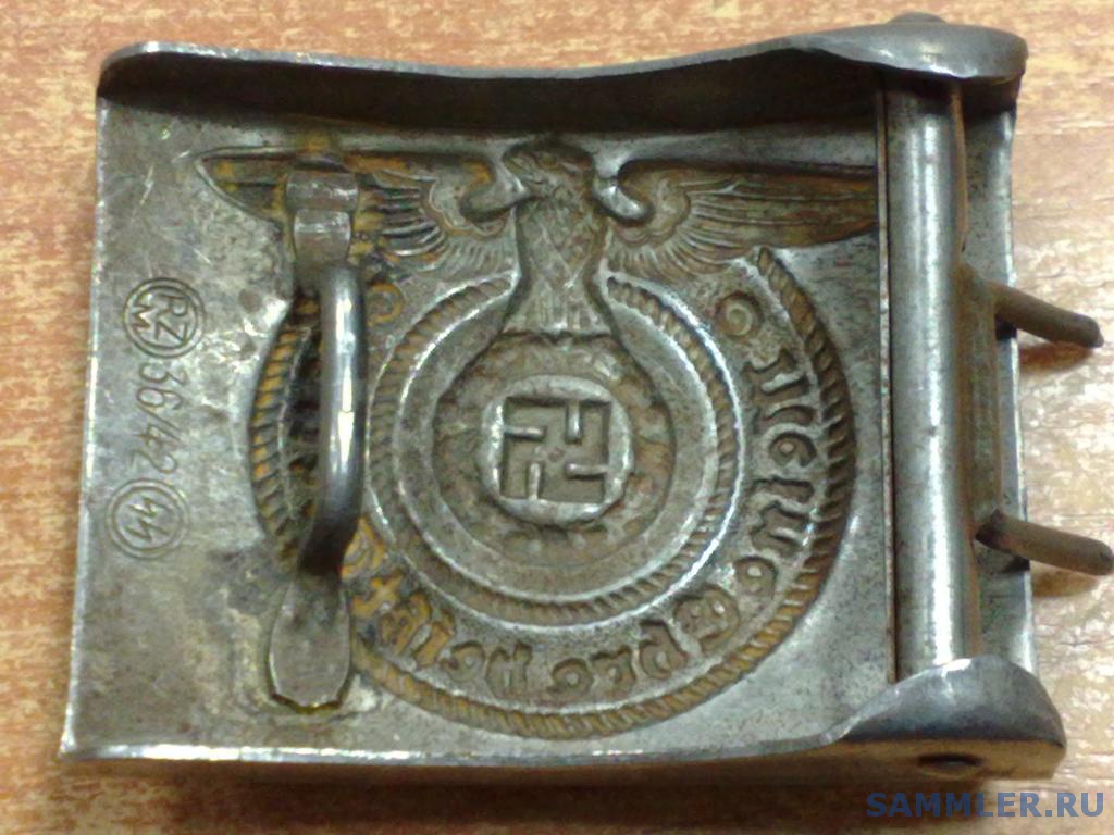 Пряжка SS - Ременные пряжки Германии - SAMMLER.RU
